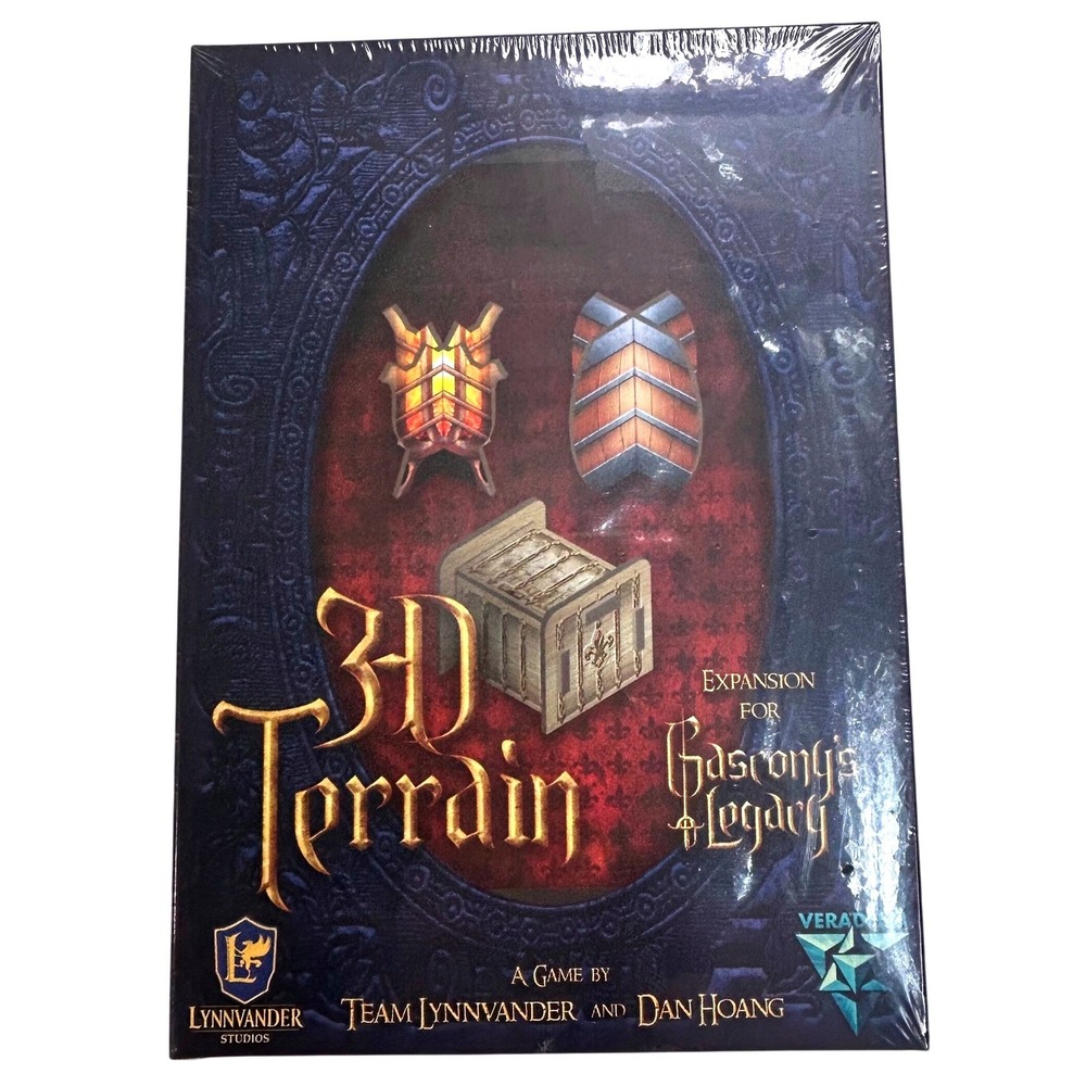Gascony's Legacy 3-D Terrain Expansion Board Game Veradeem Kickstarter NEW Seale